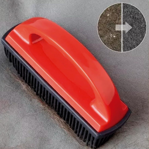* Cepillo De Goma Quita Pelusa Cerdas De Silicona Para Autos