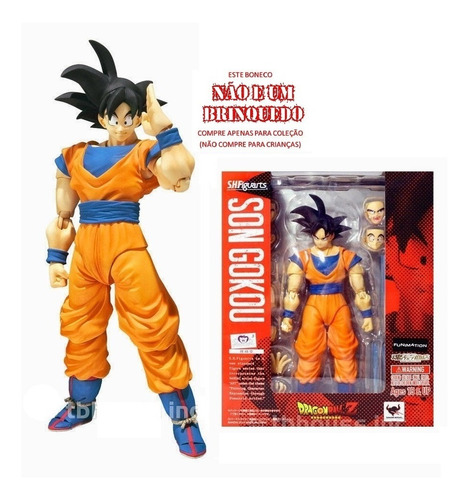 Action Figure Son Goku Super Sayajin 3: Dragon Ball Z - SHFiguarts -  Toyshow Tudo de Marvel DC Netflix Geek Funko Pop Colecionáveis