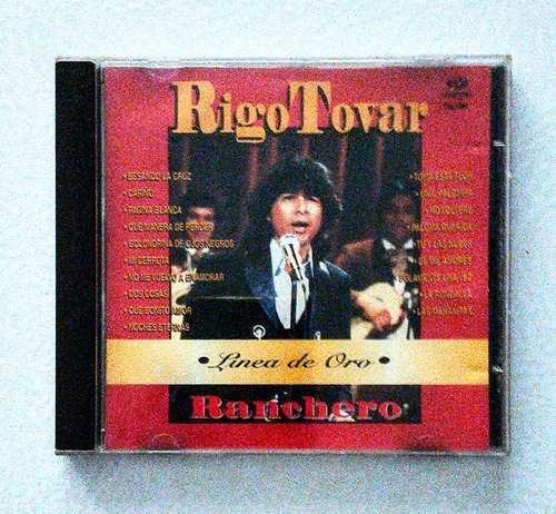 Rigo Tovar Cd Ranchero Línea De Oro Tul1561 