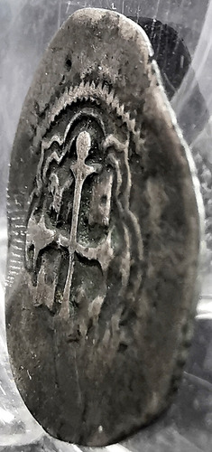 1/2 Real Plata Macuquina Felipe Iii 1610-1620