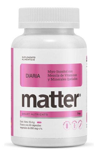 Multivitamínico Y Multimineral Para Mujer, Diaria Fem Matter Sin Sabor