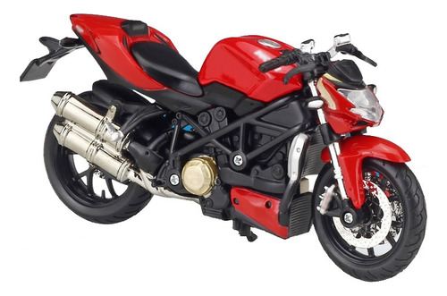 1:18 Modelo De Motocicleta Para Ducati Mod. Streetfighter S