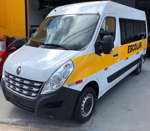 Renault Master Grand L2h2 Escolar 2020 Branco 20 Lugares 0km