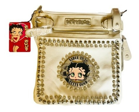 Imagen 1 de 3 de Betty Boop Vintage Bolso Bandolera Cruzada Mochila De Mano
