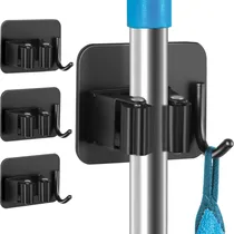 Comprar Domaxcai Paquete De 4 Soportes Antideslizantes Para Escobas,