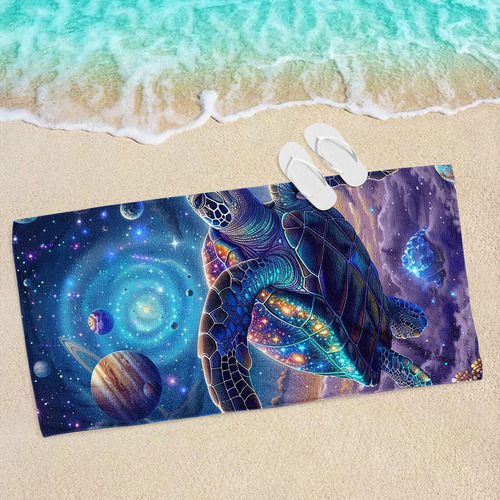 Toalla De Playa En Forma De S, 150 X 75 Cm, Con Estampado De