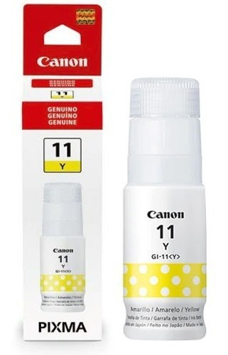 Tinta Canon Amarillo Original Pixma 11 Continua Impresora 