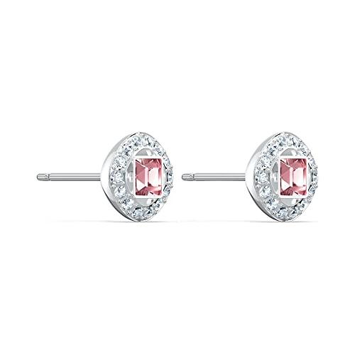 Aretes Para Mujer Con Cristales Rosas
