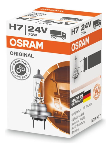 Bombillo H7 Osram 24v 70w Original Made In Alemania 