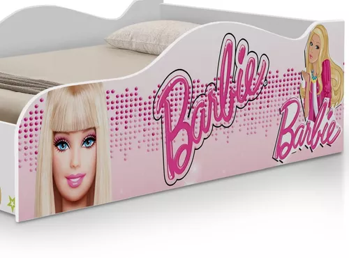 Cama Infantil Barbie com Proteção Lateral - MOS Store - MOS Store