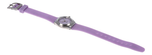 Reloj Para Mujer Swatch *irony*. Morado Plateado Morado (Usado)