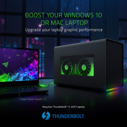 Razer Core X Chroma Carcasa Externa De Aluminio Para Gpu (eg
