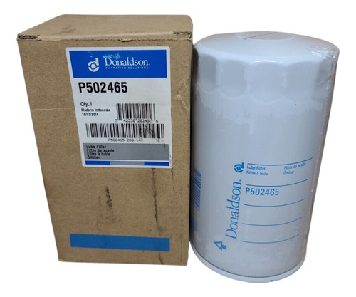 Filtro P502465 Aceite Motor Donaldson P502465