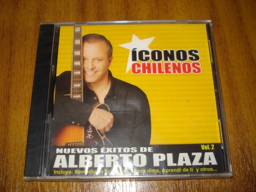 Cd Alberto Plaza / Iconos Chilenos (nuevo Y Sellado)