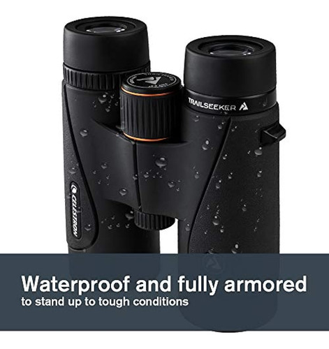 Celestron - Binoculares Trailseeker 8x42 - Óptica Totalmente