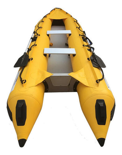Kayak/gomon Inflable Reforz 3,70 Espejo En Popa Hasta 5hp
