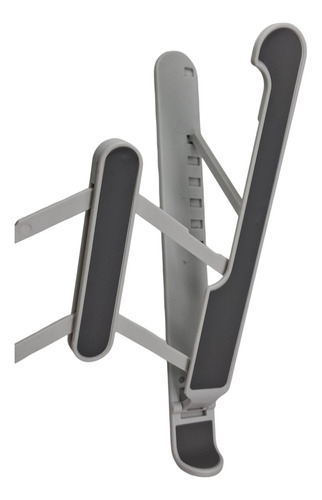 Suporte Notebook Com Regulagem Retrátil 6 Estágios 26x20cm Cor Branco