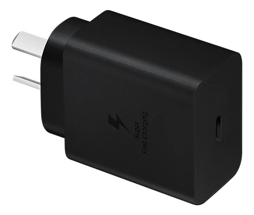 Cargador Rapido Para Samsung Solo Cabezal 45w Usb-c Negro