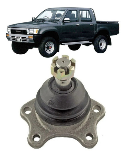 Imagem 4 de 6 de Pivô De Suspensão Superior Hilux 2.8 - 4 Cil - 4x4 1997-2004