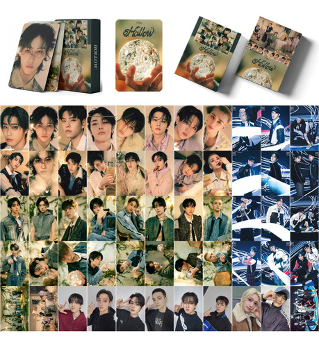 55pcs-stray Kids Album Hollow Card-huang Hyun-chen