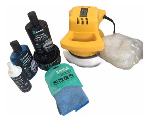 Kit  Limpieza Para Carro Pulidora 10  Shampoo 6 Productos 