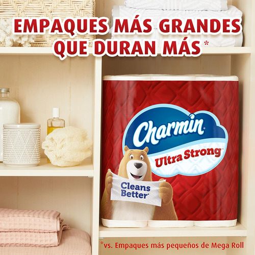 Papel Higiénico Ultra Strong 18 Mega Rollos