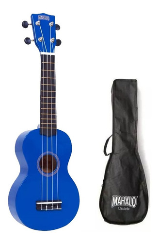 Ukelele Soprano Mahalo Mr1 Rainbow Con Funda