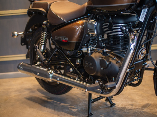 Imagen 8 de 25 de Royal Enfield Meteor Supernova Brown Disponible Ya