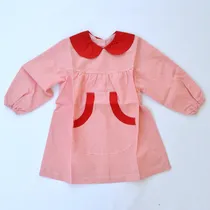 Comprar Pintorcito Guardapolvo Jardín Cuadrillé Niña Talle 4