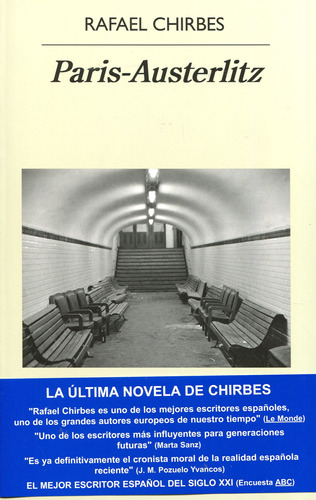 Libro Paris-austerlitz De Rafael Chirbes