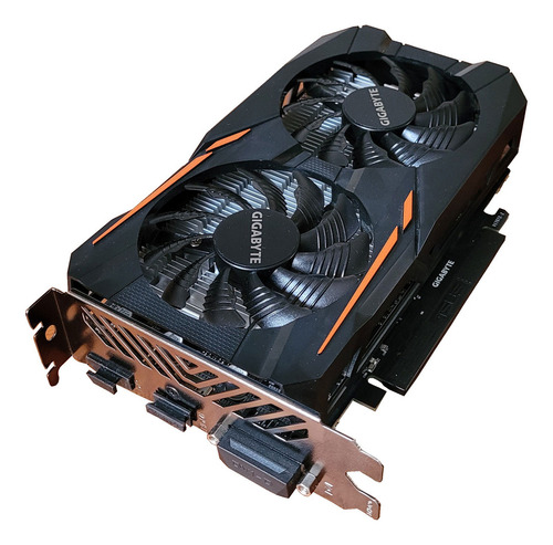 Placa De Vídeo Nvidia Gigabyte Gefor Gtx 1050 Ti Edition 4gb