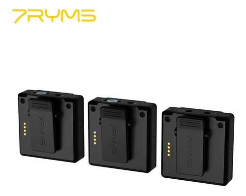 Micrófono Inalámbrico 7ryms Iray Dw20 Pro 2.4 De Doble Canal