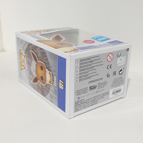 Funko Pop! Games: Pokemon - Eevee 577 Flocked Exclusivo (Usado)