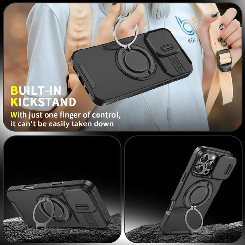 Funda Case Para iPhone Magsafe Uso Rudo De Protector Camara