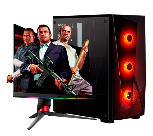 Pc Armada Intel I3 8gb Ddr4 Ssd 240gb Hdmi Kit Cuotas