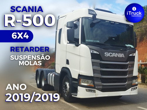 Scania R500 A 6x4 Ano 2019/2019 Molas E Retarder = Fh540