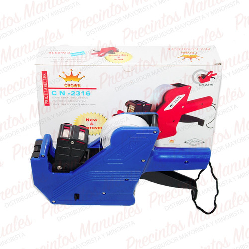 Etiquetadoras Fecha Crown Mx 2316 + 7000 Etiq Elaborado Vencimiento
