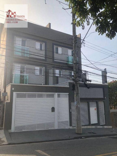 Imagem 2 de 14 de Cobertura Com 2 Dormitórios À Venda, 88 M² - Vila Curuçá - Santo André/sp - Co0854