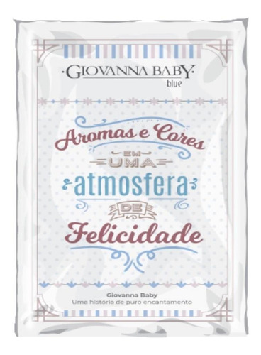 Kit Giovanna Baby Blue Loção Hidra 200ml+col 20ml+sab 90g