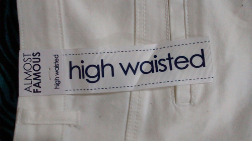 Short Corte Alto Talla Xs Nuevo High Waisted