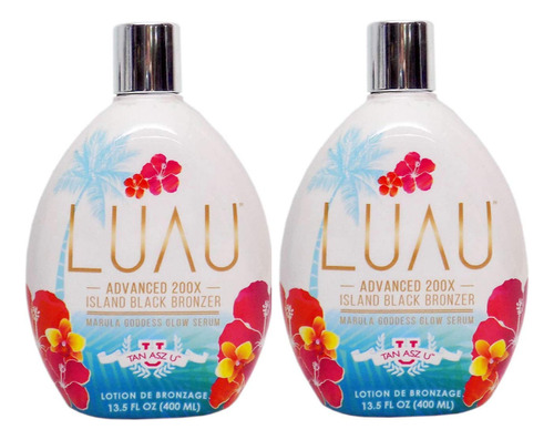 Bronceador Negro Tan Asz U Luau Island, 13.5 Onzas Broncead.