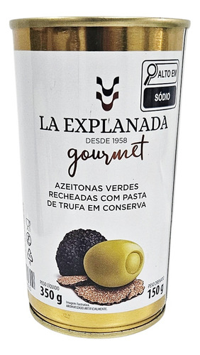 Azeitona Recheada Com Pasta De Trufa La Explanada 150g