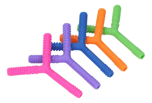 Baby Teether, 5 Peças De Palitos De Dentição, Dentes Ocos, M