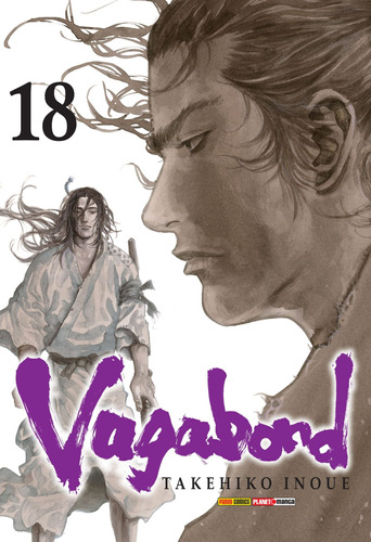 Vagabond Vol. 18, de Inoue, Takehiko. Editora Panini Brasil LTDA, capa mole em português, 2016