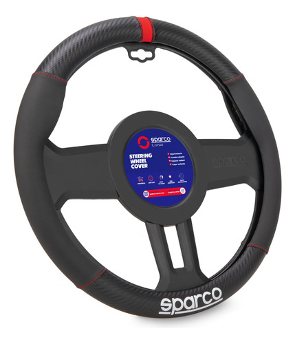 Funda Cubre Volante Forro De Timon Sparco Sps131bk