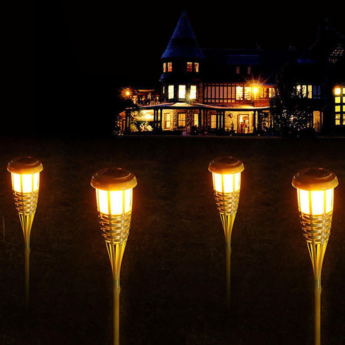 Decoración De Luz Nocturna Parpadeante Con Fuego Artificial