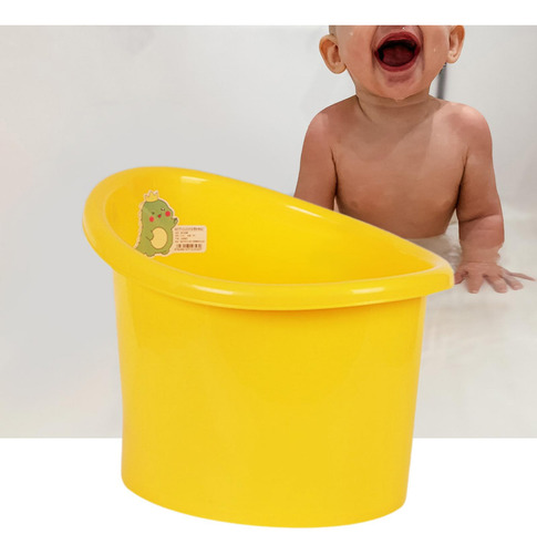 Cubo Para Bañera De Bebé, Cubo Para Ducha De Amarillo