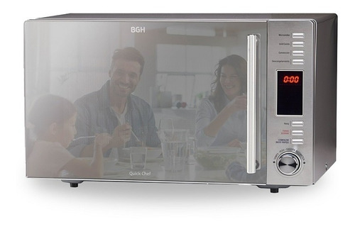 Microondas Trifunción Bgh Quick Chef 30 Litros B330dss9