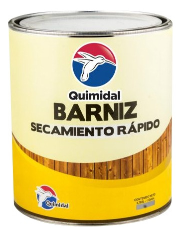 Quimidal - Barniz Secado Rápido Brillante ( Galón )