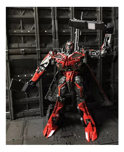 Caminhão De Bombeiros Transformers Sentinel Prime Deformável